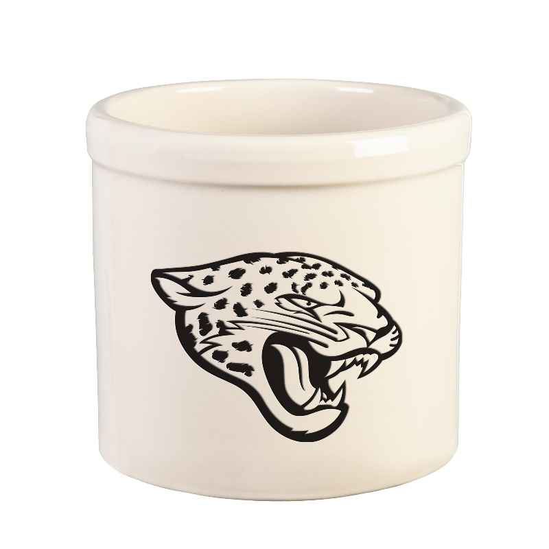 NFL Team Logo Stoneware Crock - Jacksonville Jaguars